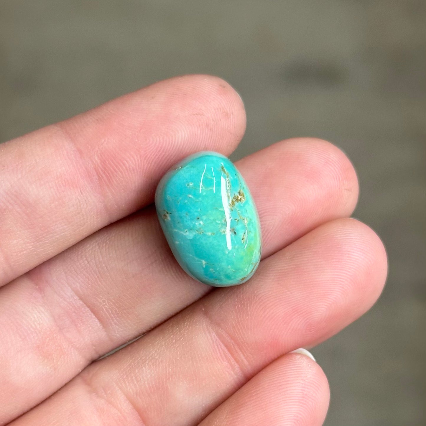 Polychrome Turquoise Cab